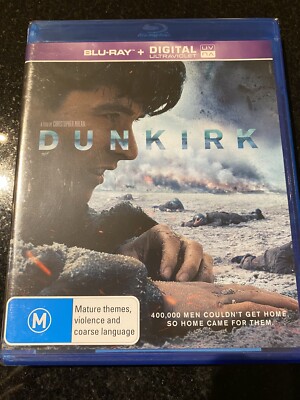 DUNKIRK****BLU-RAY***REGION B****NEW & SEALED