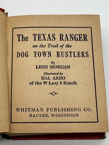 Lone Star Martin of the Texas Rangers & Trail of the Dog Towne Rustlers Whitman - Picture 5 of 5
