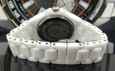 Anne Klein 12/2067 WMWB Ceramic Band Mother-Of-Pearl Dial  display picture 1