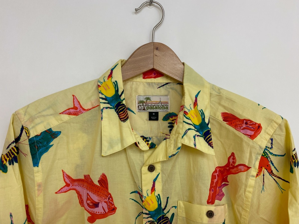 PATAGONIA Pataloha Malihini Sea Harvest Vela Peach Blue Pink
