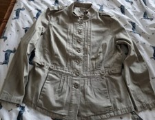 New Womens Designer John Rocha Debenhams Size 18 Cotton Jacket