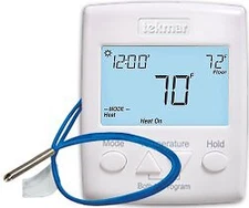 TEKMAR 521 Two Heat or Heat-Cool Programmable Thermostat