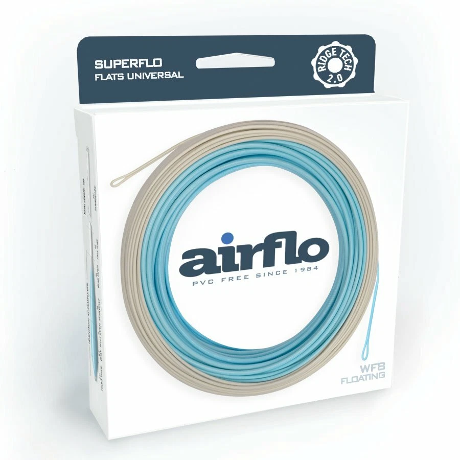 Airflo Ridge 2.0 Flats Power Taper Saltwater Fly Line - WF10F - Foto 3