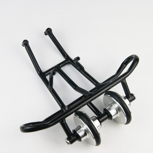 Pneumatici posteriori Knobby e mozzo ruota per 1/5 Hpi Rovan Km Baja 5b