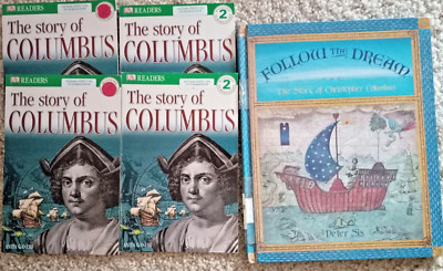 The Story of Christopher Columbus (DK  Level 2: Beginning to Read  lot of 5 PLUS