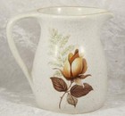 Kernewek cornwall pottery rose patterned jug 4 inches tall in china 
