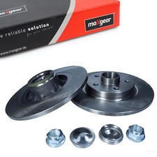 MAXGEAR Bremsscheiben hinten L+R für RENAULT KANGOO
