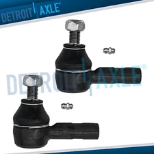 Pair Front Outer Tie Rods for Mercedes-Benz C220 C230 C280 CLK320 SLK230 CLK430