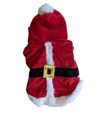 Pet Central Santa Claus Dog Puppy Costume XS Holiday Christmas