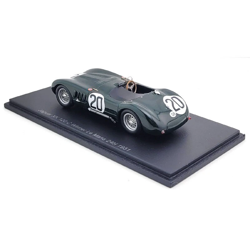 1951 Jaguar XK 120 C #20 - Winner Le Mans - 1/43 Spark Models - Immagine 2 di 3