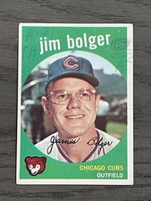 1959 Topps Jim Bolger #29 Chicago Cubs (Marked)
