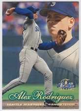 1998 Flair Showcase - Row 2 - Alex Rodriguez - #7 - Seattle Mariners - NrMt-Mt