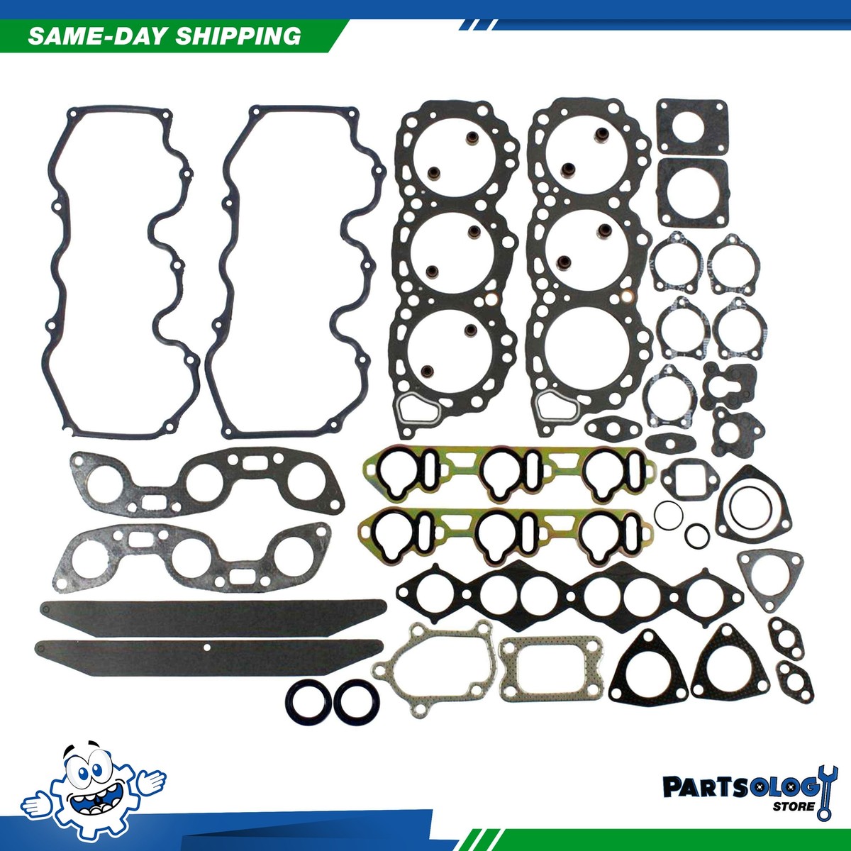 DNJ HGS621 Graphite Cylinder Head Set For 87-89 Nissan 300ZX 3.0L
