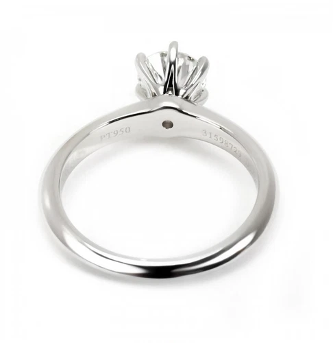 GRA Certificate Real Moissanite Diamond Wedding Engagement Size 8 Ring C31 - Bild 4 von 4