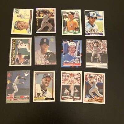 Baseball 28 Card Lot - MLB Oakland athletics San Diego Padres And More
