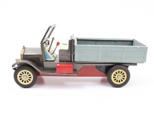 Vintage Ford Flat Bed Truck Japan Tin Friction 11  Length