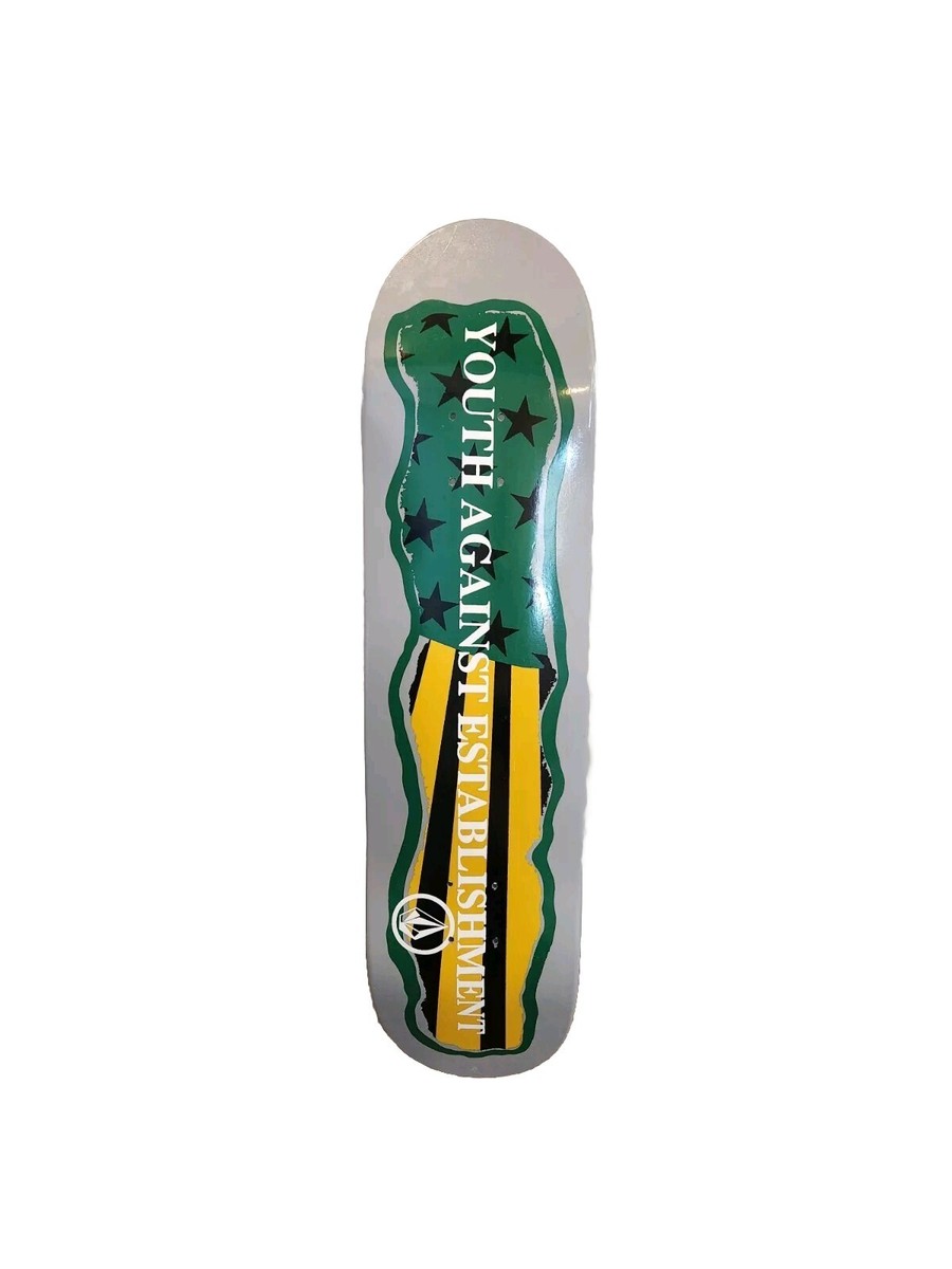 Vtg 90s Volcom Youth Against Establishment Skateboard Deck RARE | eBay Vtg 90s Volcom Youth Against Establishment Skateboard Deck RARE | eBay