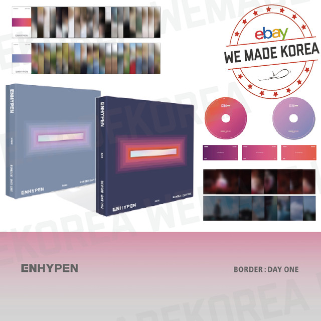 ENHYPEN BORDER: DAY ONE Album Random Ver. CD + Photobook + Photocard + etc