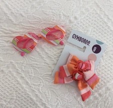 NWT Striped SUGAR COOKIE Gymboree Heart Sunglasses And Barrettes