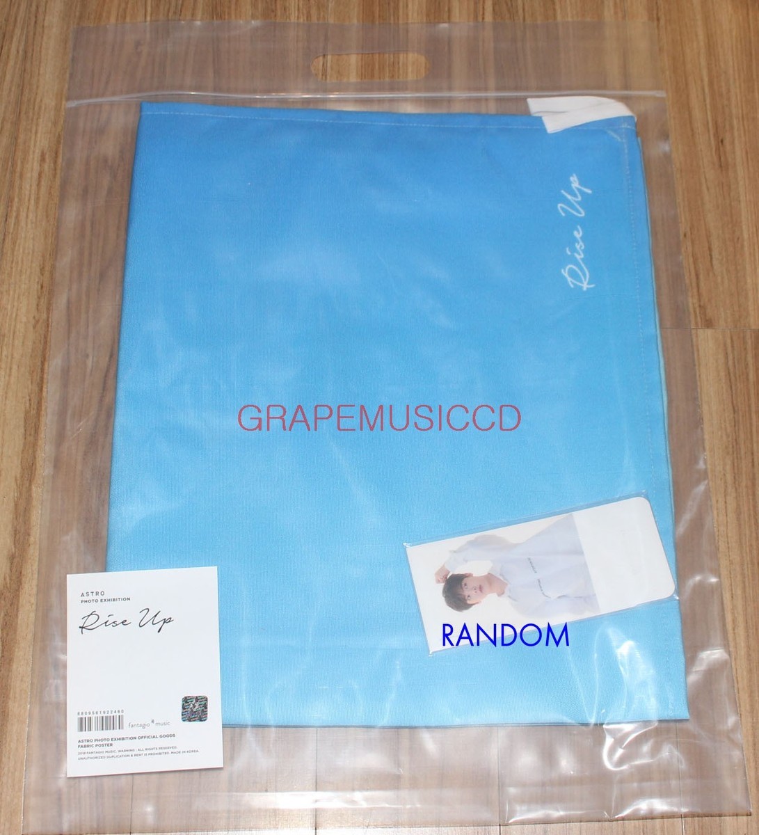 ASTRO PHOTO EXHIBITION Rise Up OFFICIAL GOODS FABRIC POSTER TYPE A