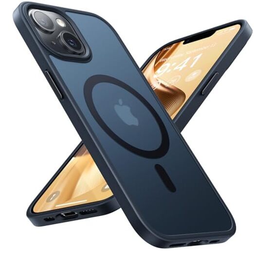 Magnetic Case Compatible with MagSafe, [16FT Drop for iPhone 13 Black