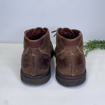 Johnston & Murphy Copeland Leather Desert Chukka Boots Brown  display picture 3