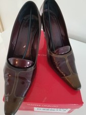 Martini Osvaldo scarpe donna stiletto a punta 8M 39EU made in Italy