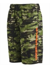 Under Armour Boys Camo-Print Grit Volley Swimsuit - L 14/16 - NWT - MSRP 38.00