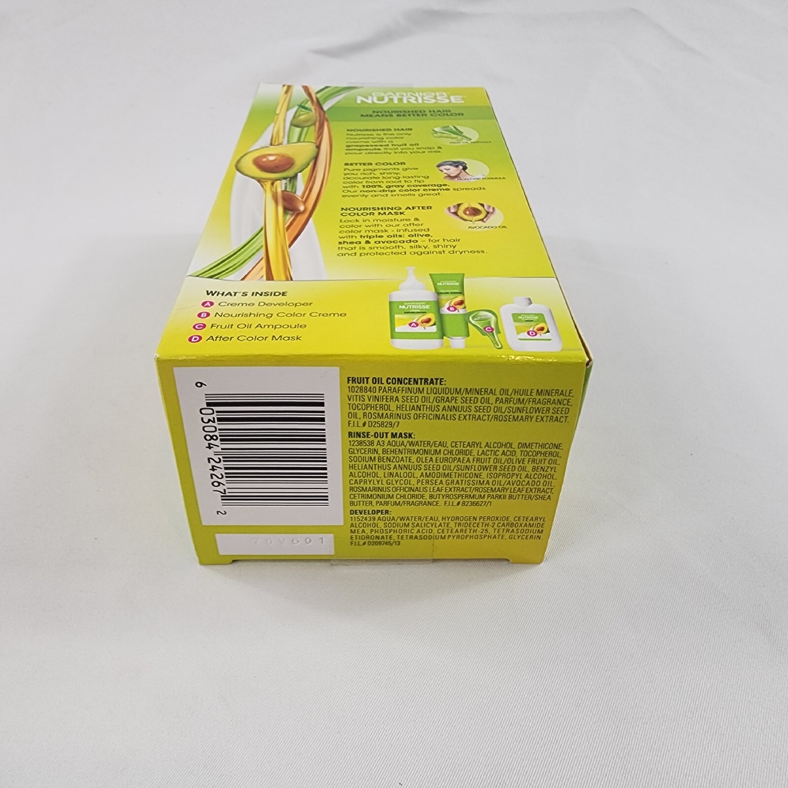 Garnier Nutrisse Nourishing Hair Color Creme #56 Medium Reddish Brown Hair Dye