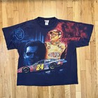 Camiseta Chase Authentics NASCAR Jeff Gordon #24 estampado XL azul marino