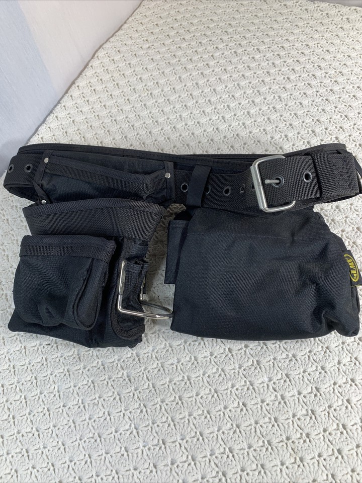 AWP Brand Carpenter’s Rig And Work Suspenders Combo Pack Tool Pouches