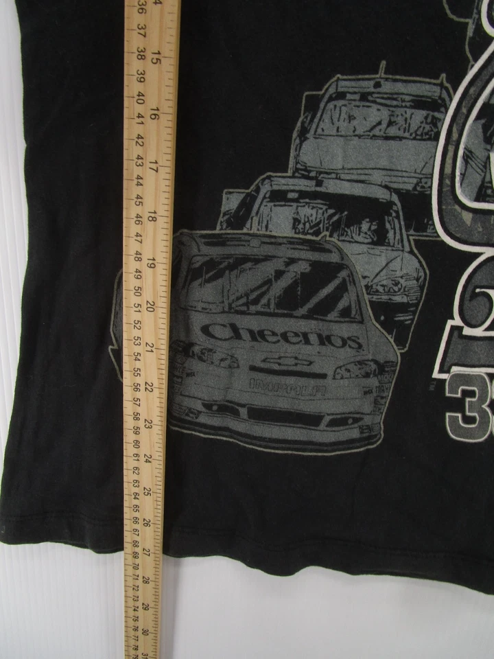NASCAR Clint Bowyer 衬衫女式中号黑色 Chase Authentics 33 NASCAR 球杆 — 第 4/4 张图片