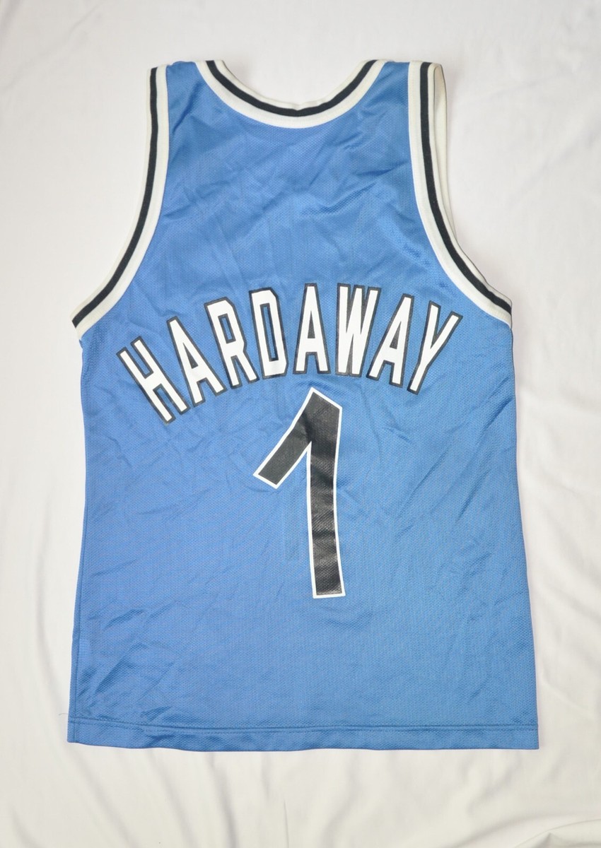 90s USA製 チャンピオン オーランドマジック HARDAWAY ユニホーム 古着 90s USA製 Champion NBA Orlando Magic マジック No1