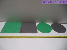 4 Pack Linda's Premium Silicone Trivet Mats Hot Pot Pan Holders Drying Mat Heat