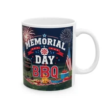 Memorial Day BBQ Mug – Celebrate and Remember
