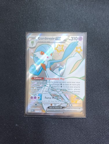 Carte Pokémon Gardevoir EX Shiny 217/091 / Destinées De Paldea EV4.5 / NEUF FR