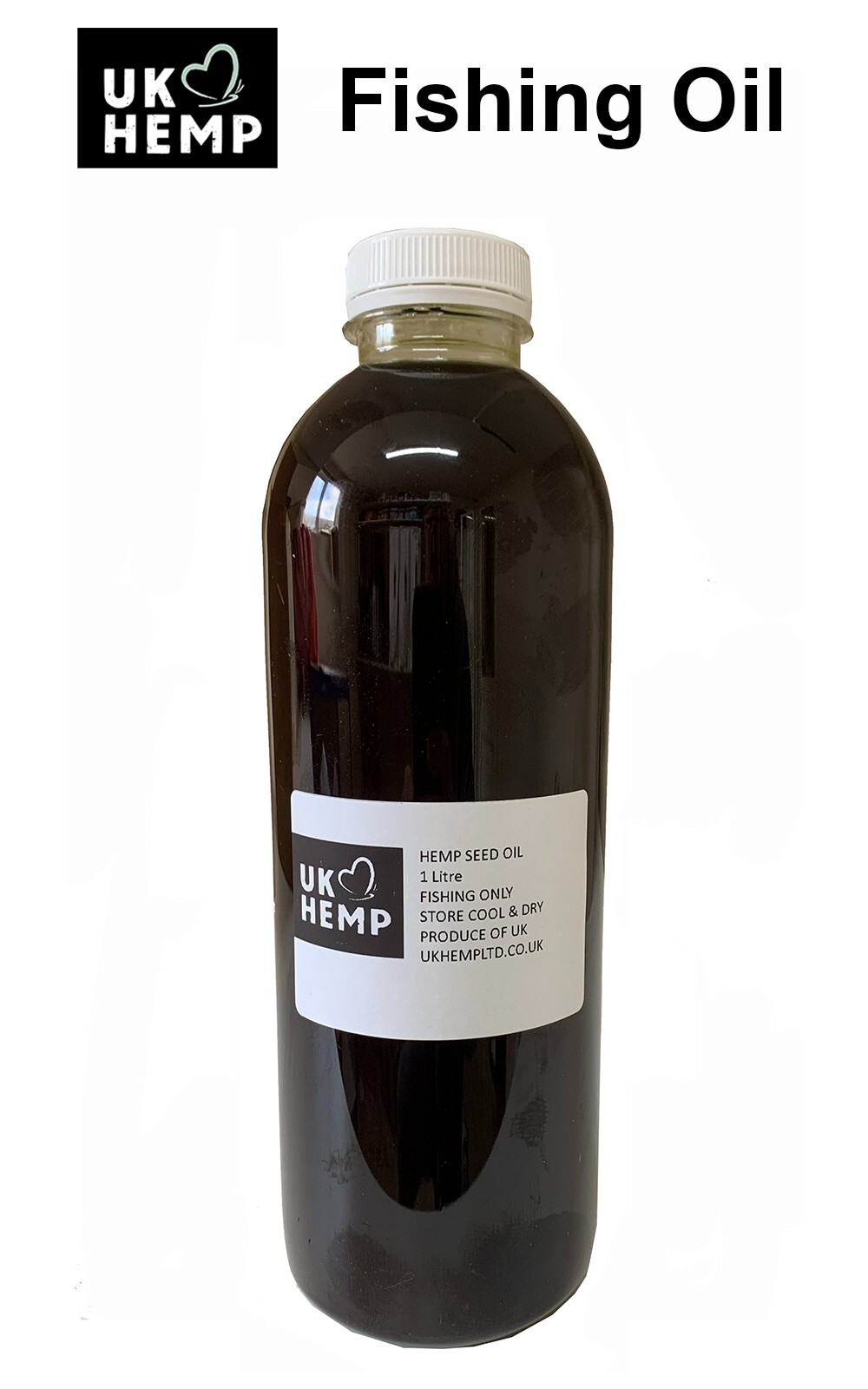Hemp Seed Oil 1 litre Carp, Fishing Oil, Liquids, PVA Friendly