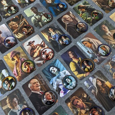 box of booster packs pokemon Burger Tokens: Premium Arkham Horror Chaos Tokens main image 1