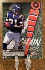 2021 Panini Contenders Ladainian Tomlinson Chain Movers Insert CM-LTO Chargers