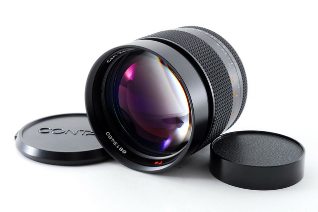 Contax Carl Zeiss Planar 85mm F 1 4 T Aeg Mf Lens From Japan For Sale Online Ebay