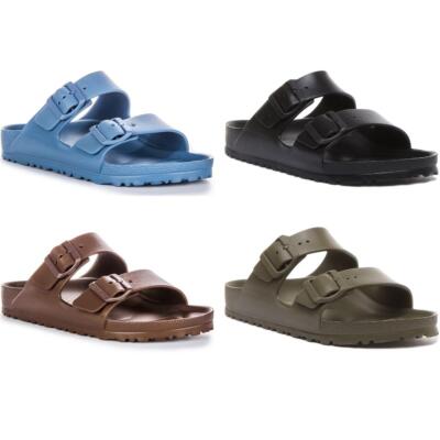 Birkenstock Arizona Eva Dual Strap Style Eva Sandal In Black