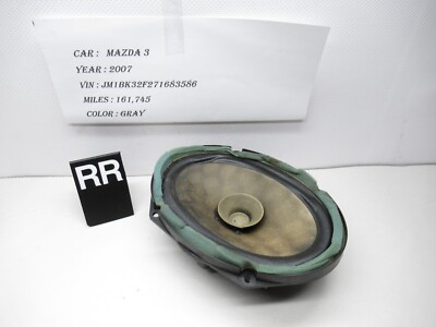 2004-2009 Mazda 3 Rear Right Back Door Speaker Sound Audio