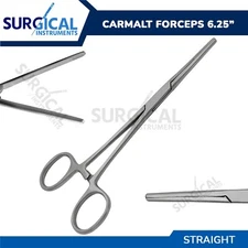 Rochester Carmalt Forceps 6.25" Straight Stainless Steel German Grade
