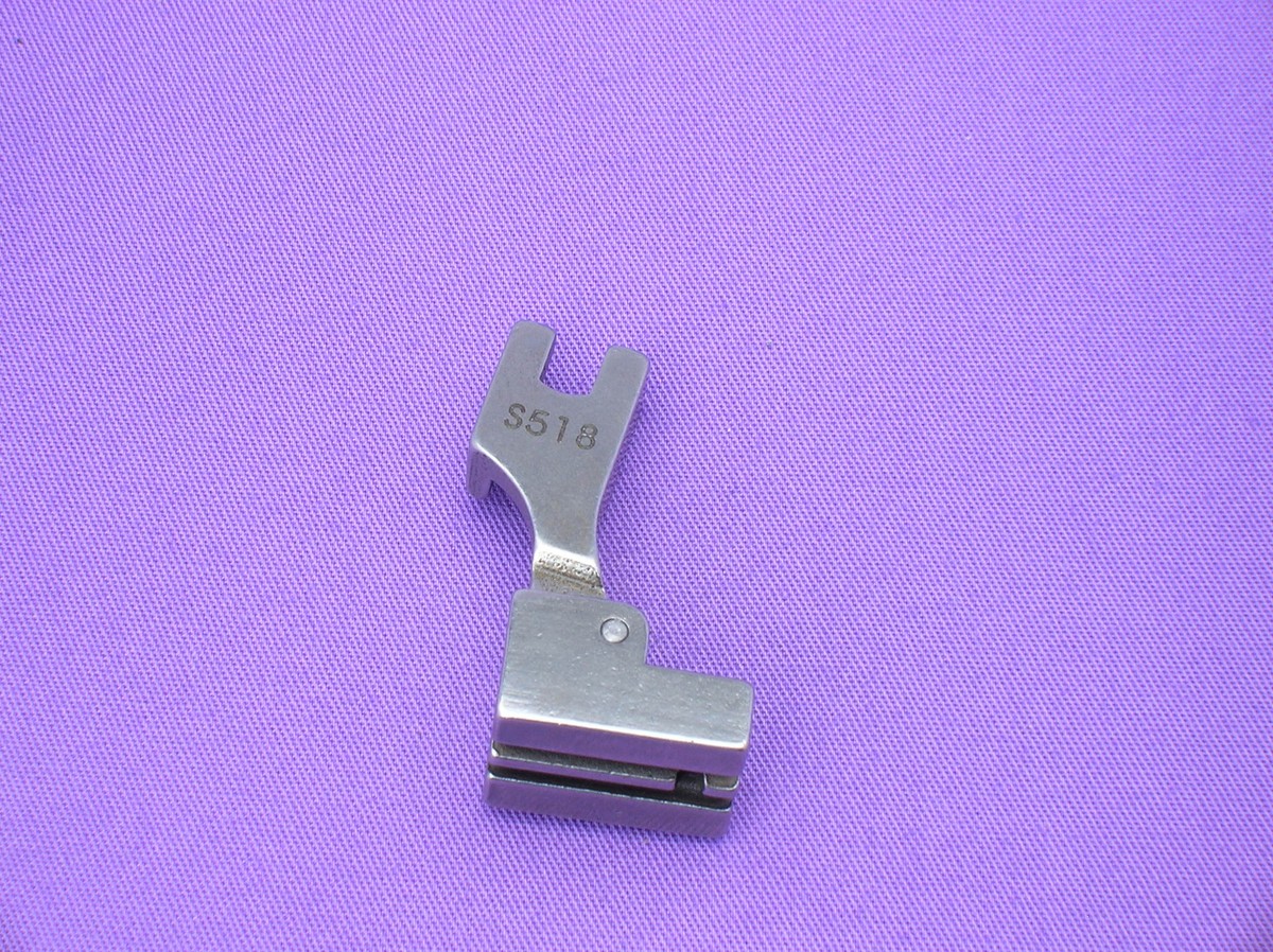 INVISIBLE CONCEALED ZIP FOOT INDUSTRIAL SEWING MACHINES FIT JUKI