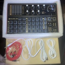 Sound Mixer Board Live Sound Card Voice Changer With Multiple Sound Effects