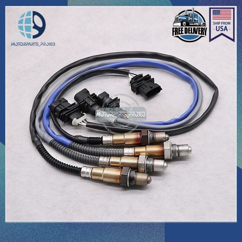 4Pcs Up&Downstream Oxygen O2 Sensor For Maserati Quattroporte 3.0L 3.8L 2014-20