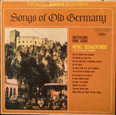 Heinz Schachtner Songs Of Old Germany NEAR MINT Capitol Vinyl LP