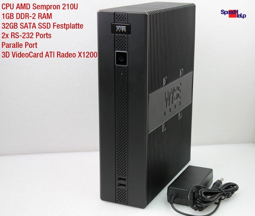 Computer PC AMD Sempron 210U 32GB SSD SATA 1GB DDR2 Parallel RS-232 Windows XP 7 - Picture 8 of 8