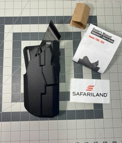 Safariland 7390 ALS Lev-1 RH Duty Holster, GLOCK 17 22 (ALL GENS) w/ TLR-7 LIGHT - Picture 12 of 12