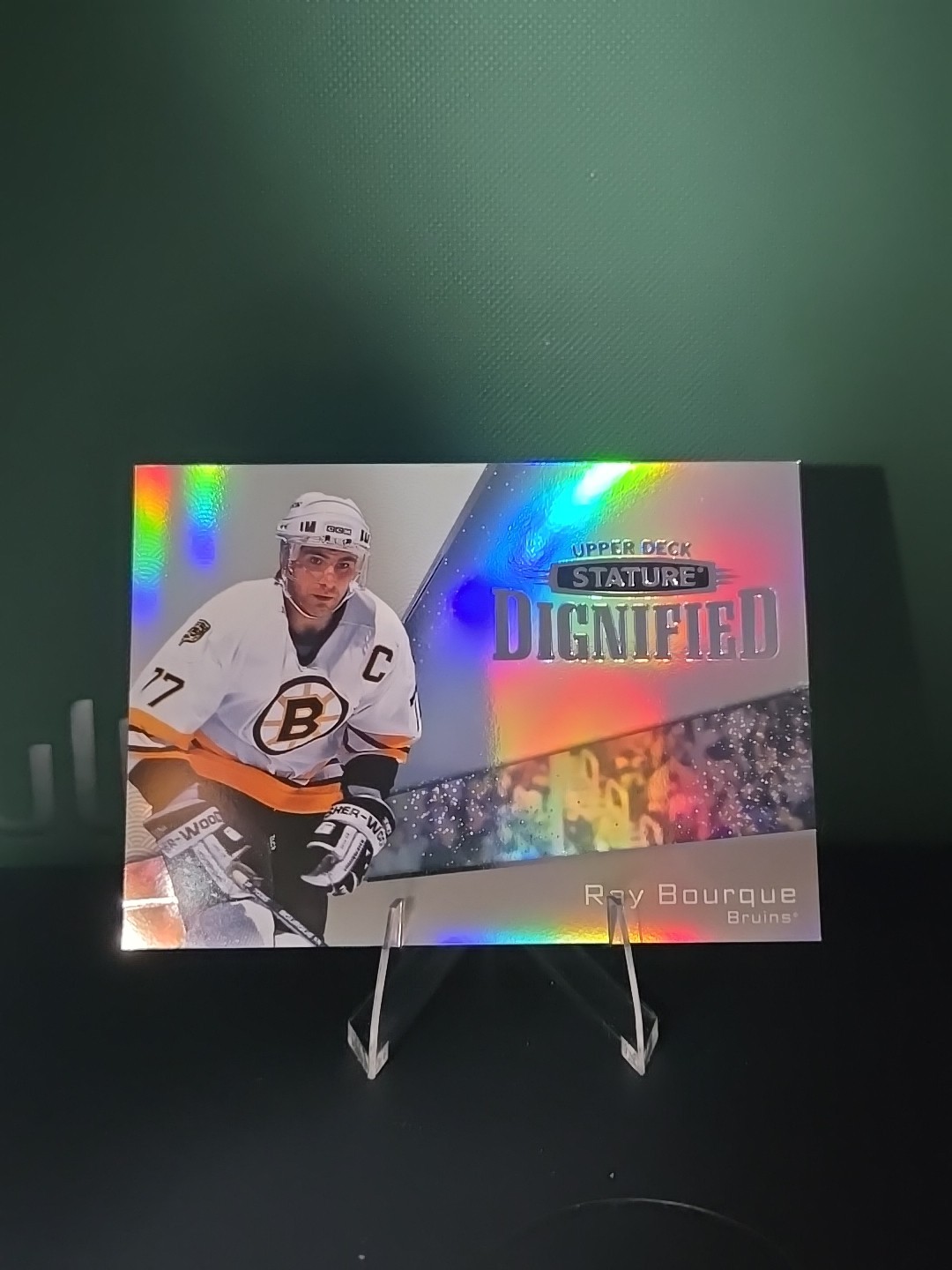 2022-23 Upper Deck Stature - Dignified Ray Bourque #D-6